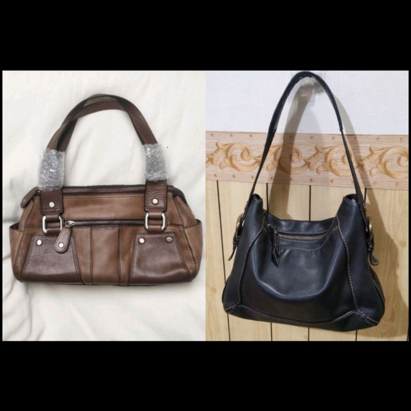 Tas Fossil Preloved Maddox Reissue Bucket dan Long Live Vintage LLV
