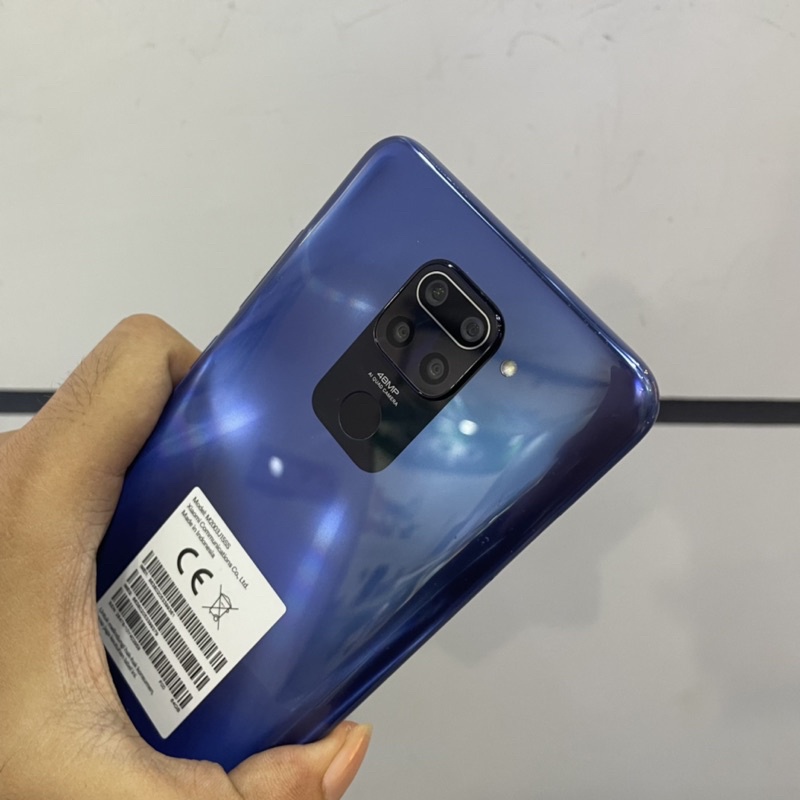 redmi note 9 ram 4/64gb second bekas pakai