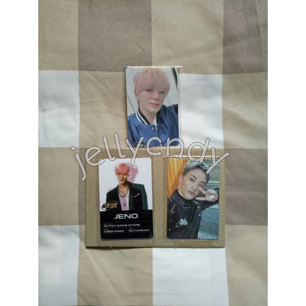 WTT (want to trade) // WTS (want to sell) - Pob Jeno SMtown & store - Lenti Jeno scratch - Pc Mark s