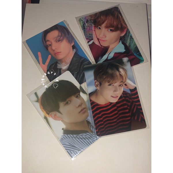 PC JUNGKOOK PHOTOCARD JUNGKOOK OFFICIAL JUNGKOOK CREAM BUTTER JUNGKOOK YNWA