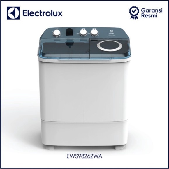 Mesin Cuci Electrolux EWS-98262 WA Mesin Cuci 2 Tabung 8Kg Twin Tube