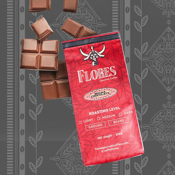 

Murah Flores Gourmet Coffee Mocha Chocolate (Bubuk) Gilaa!!!