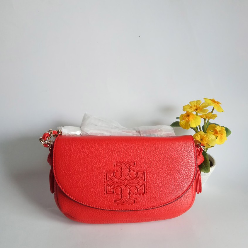 Tas Wanita Tory Burch Harper Mini Cross Body Bag Original