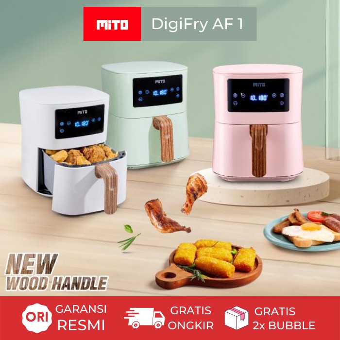 Digital Air Fryer Mito Original Garansi Resmi / Digifryer Mito AF1