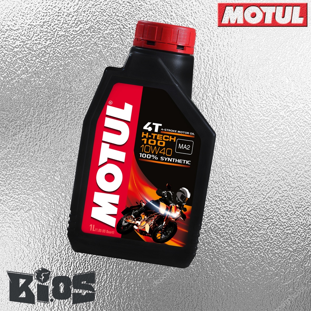 MOTUL H-TECH 100 FULL SINTETIK 10W40 1L ORIGINAL 100%