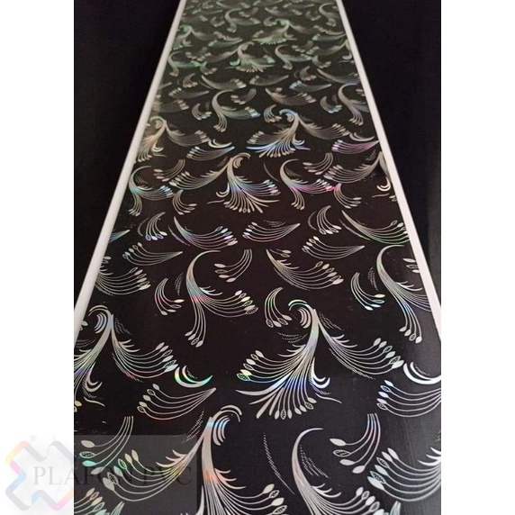 Plafon Pvc Hitam | Plafon Pvc Batik Hitam | Plafon Pvc Bulu ayam | Plafon Pvc