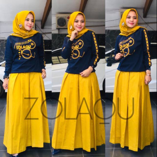 SETELAN ROK ZOLAQU ORI