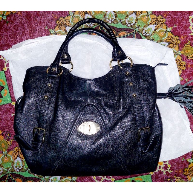 Closet Id By Sinta _ SALE Capacci Shoulder Bag Kulit Gajah Asli Original preloved branded