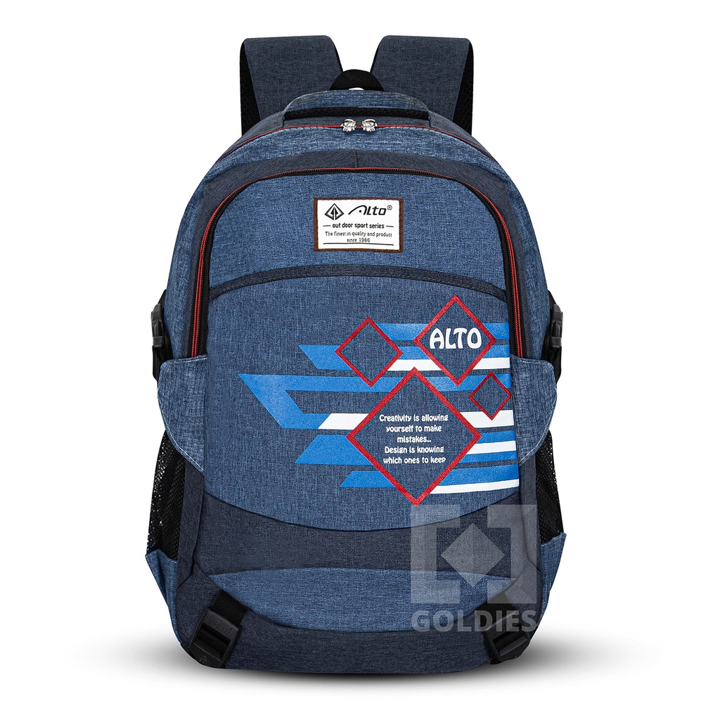 Tas Ransel Alto Outdoor Sport FREE Raincover Original Pria Dan Wanita Untuk Sekolah Dan Kerja - Distributor Tas