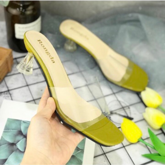 Heels wanita B1928 import realpict