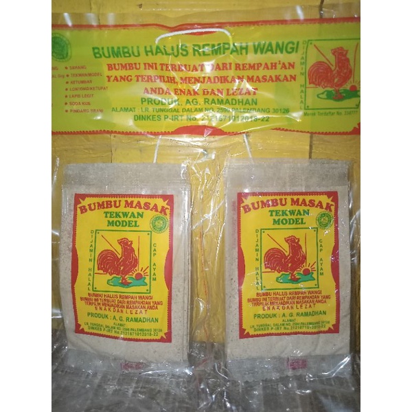 

bumbu masak cap ayam model tekwan 1 pack(10sachet)