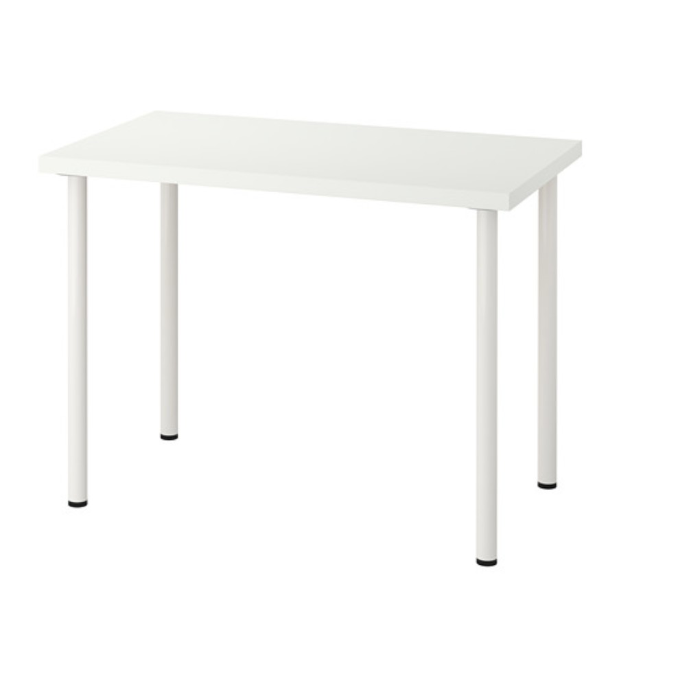 Linnmon adils Meja 100x60 cm, Putih