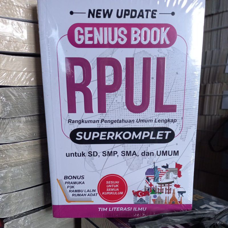BUKU NEW UPDATE GENIUS BOOK RPUL Rangkuman Pengetahuan Umum Lengkap