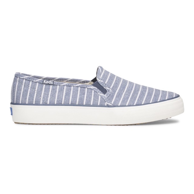 [BARU] Sepatu Keds Stripe Blue - Biru Double Decker. Original from store Keds.