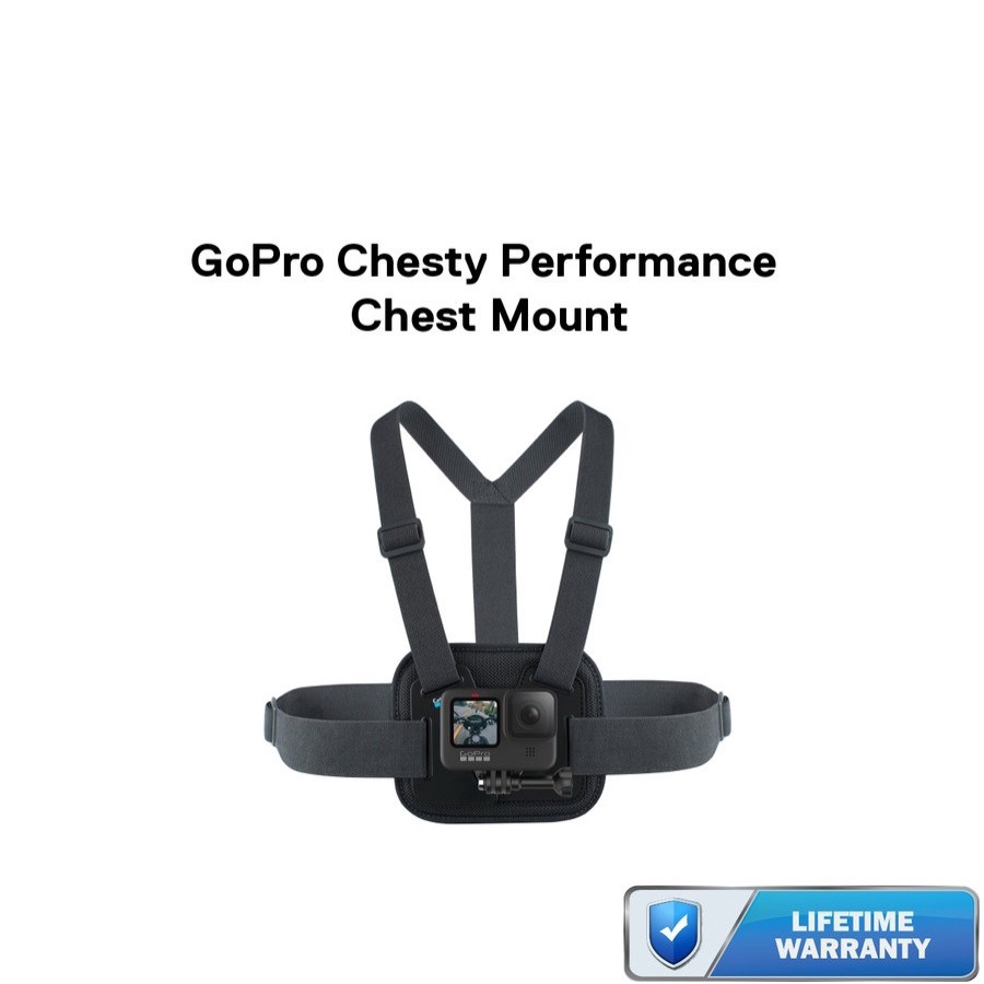 Chest Mount GoPro Chesty For All GoPro Camera- Performance Chest Mount