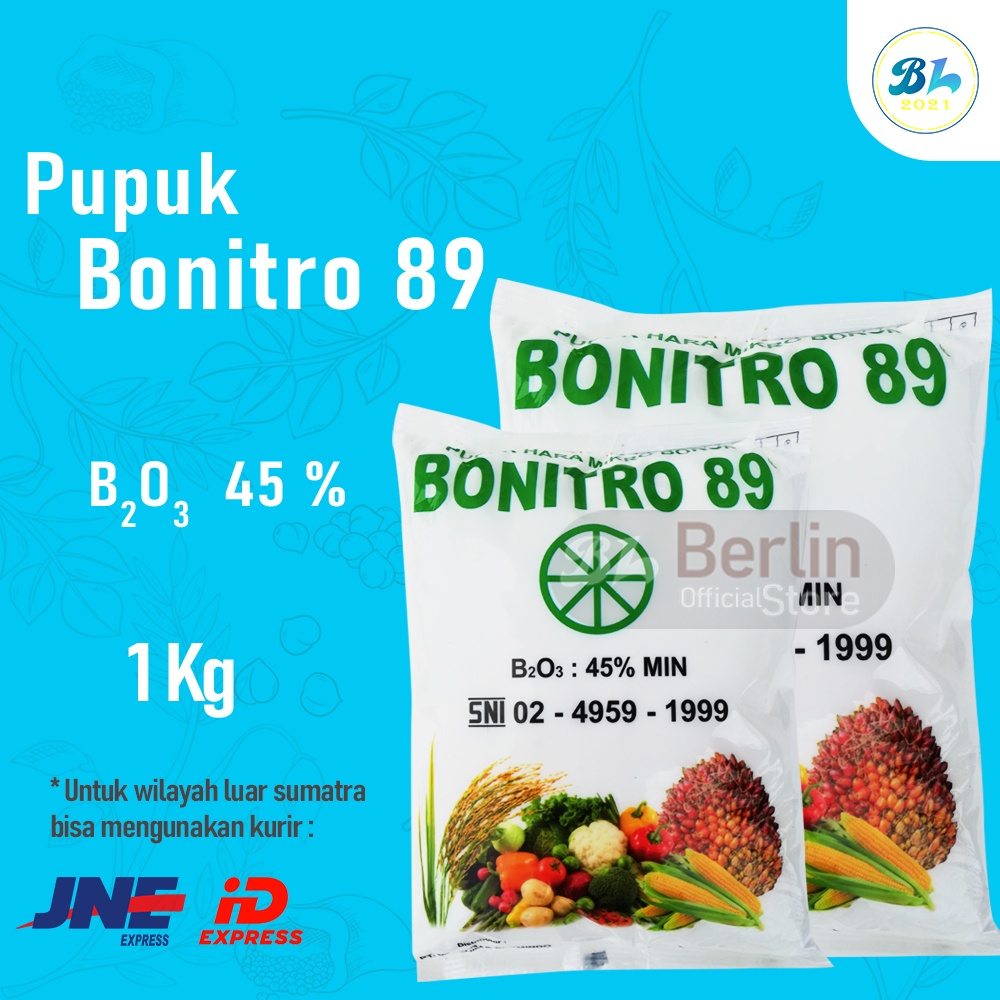 Pupuk Hara Mikro Boron BoNitro 89 Kemasan Isi 1 Kg
