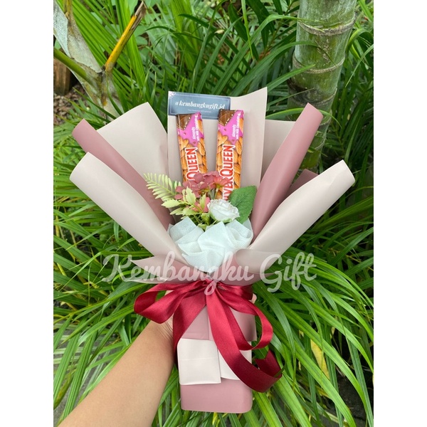 

BUKET COKELAT SILVERQUEEN isi 2pcs | Buket coklat | Buket Silverqueen