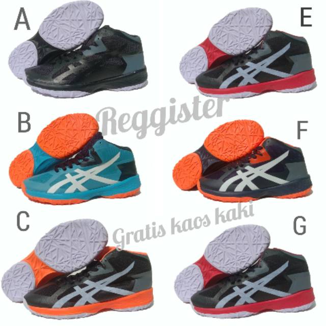  Sepatu  Voli Asics Gel V Swift FF Lokal  Sepatu  Volly  Asics 