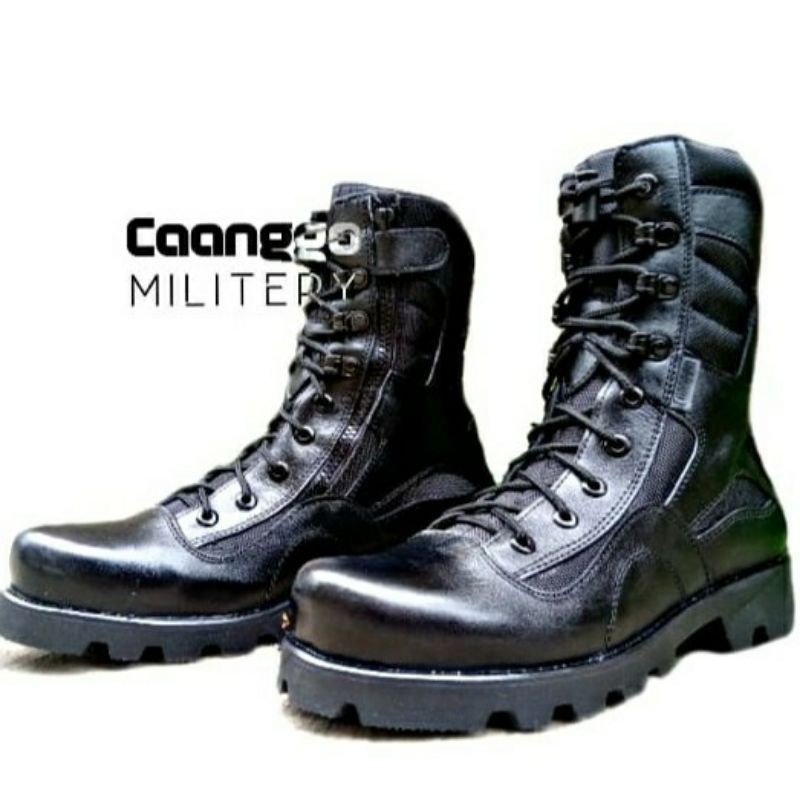 SEPATU PDL MILITER TNI PDL POLRI PDL SECURITY ORI KULIT 8 INCH