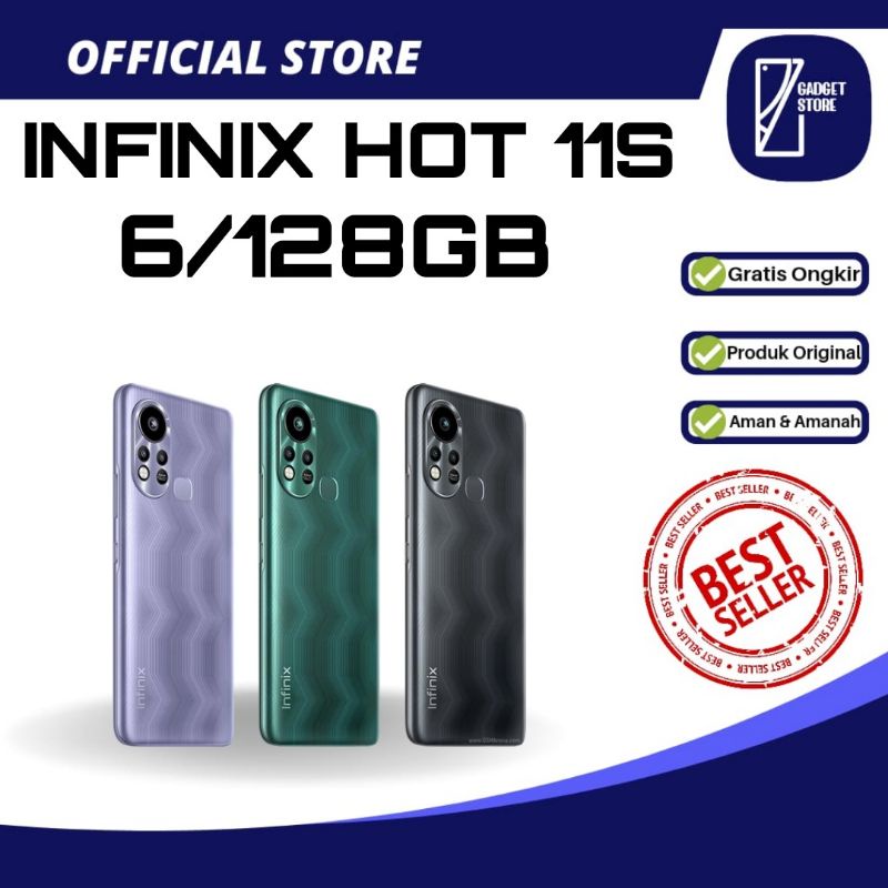 INFINIX HOT 11S 6/128GB RESMI