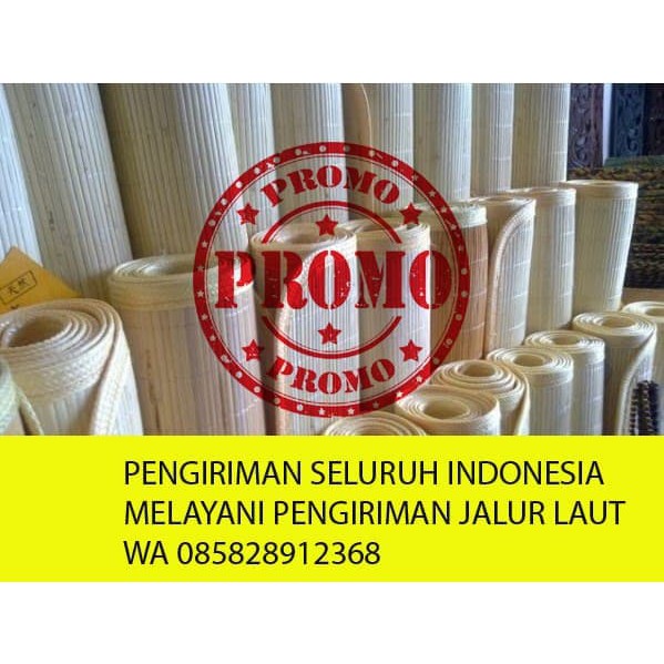 Tikar Rotan Saburina- 140x200- Lampit Rotan Kalimantan- Karpet Rotan