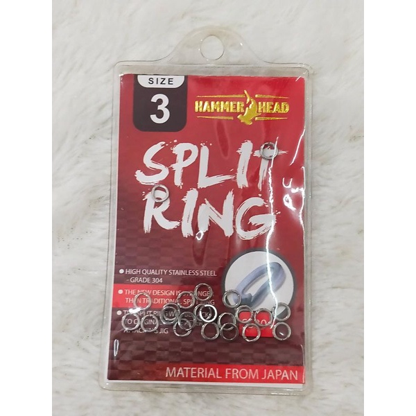 Hammer Head Split Ring No.3