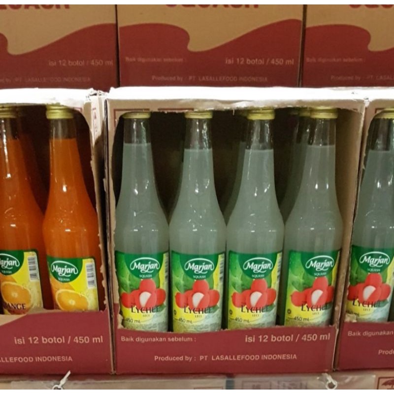 

SYRUP MARJAN SQUASH 450ML/MARJAN FRUIT PUNCH 450ML