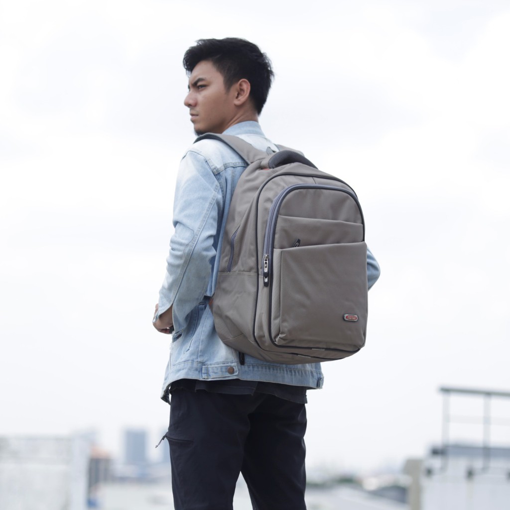 Tas Laptop 14 inch Original Ransel Punggung Backpack Kuliah Kerja Travelling Outdoor Pria Laki