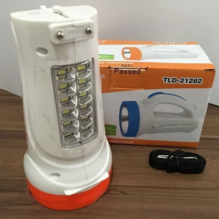 Senter Emergency Tesla TLD21282 2W 12SMD Nyala Hingga 6 Jam