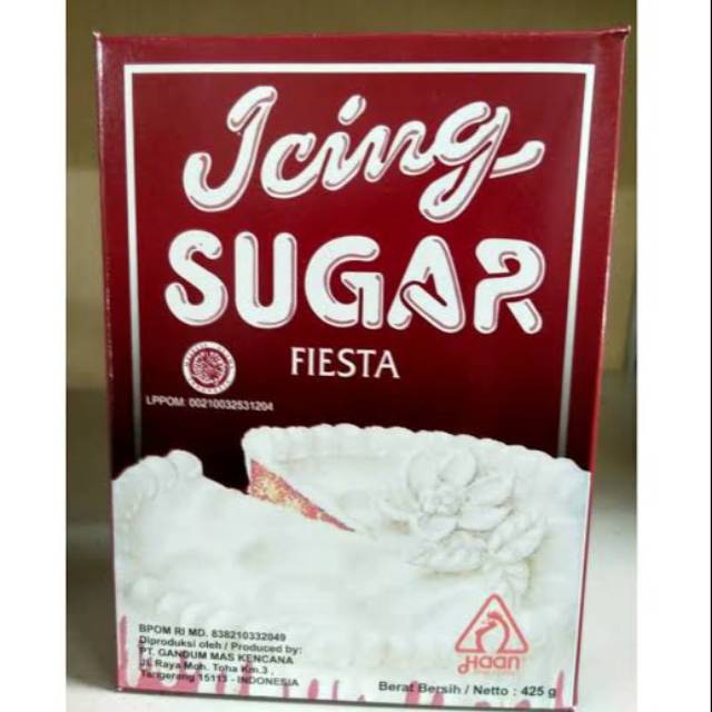 

ICING SUGAR FIESTA 425GR