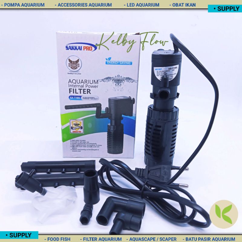 INTERNAL FILTER POMPA AQUARIUM  AA 1100L SAKKAI PRO FILTER INTERNAL