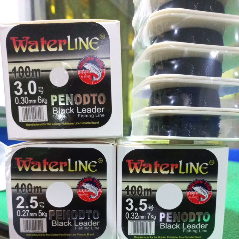 Senar Black Leader Water Line
