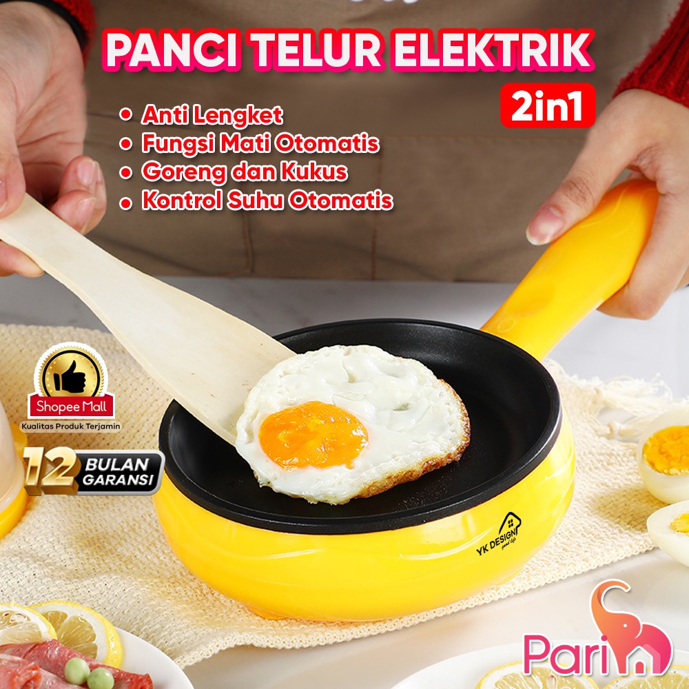 Panci Elektrik / PANCI Goreng STEAK , Rebus Pancake Egg Boiler / Perebus Telur Daya 350Watt YK-806