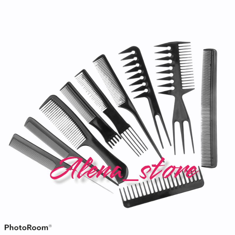 Sisir satu paket barbershop, pangkas, dan salon // Satu paket sisir potong rambut