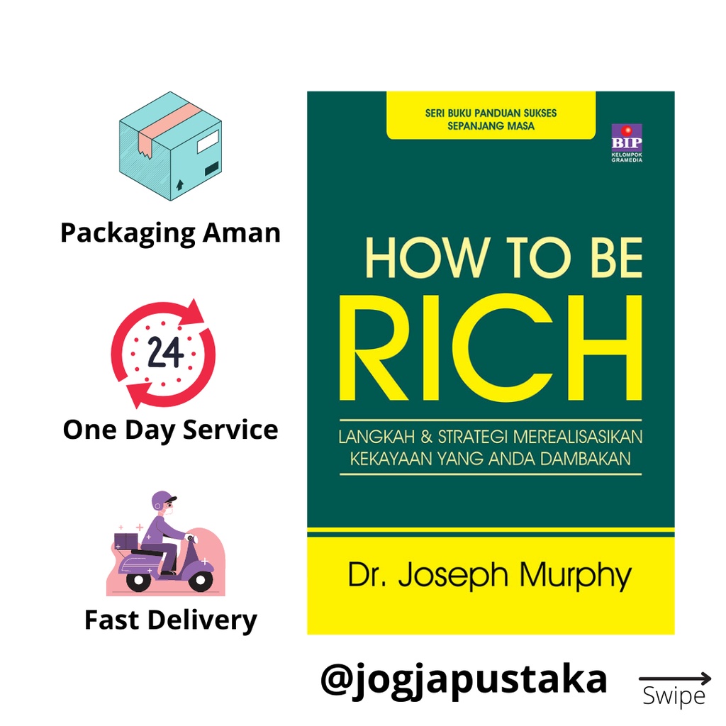 Buku How To Be Rich - Dr. Joseph Murphy