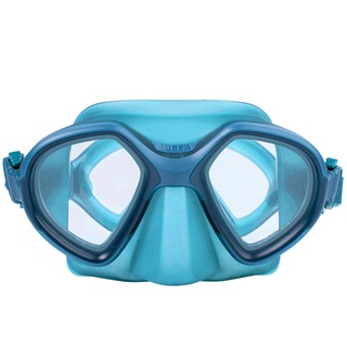 Decathlon Subea Freediving Double-Lens Mask Frd 500 - Blue, Reduced Volume - 8580509