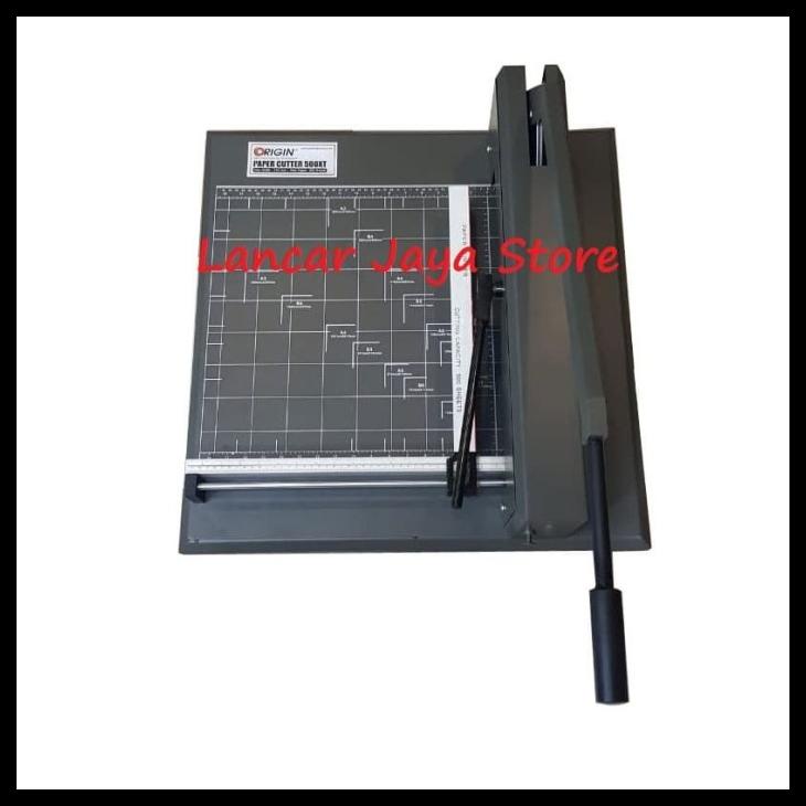 

Mesin Pemotong Kertas Origin 500Xt Hitam / Origin Paper Cutter 500Xt Kode 118