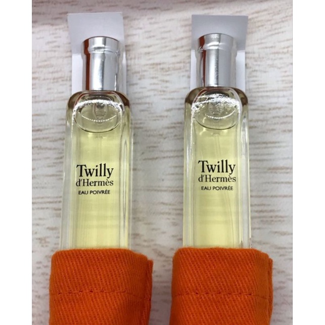 Hermes Authentic / Twilly d'Hermes Eau Poivree EDP Travel Size 15ml s