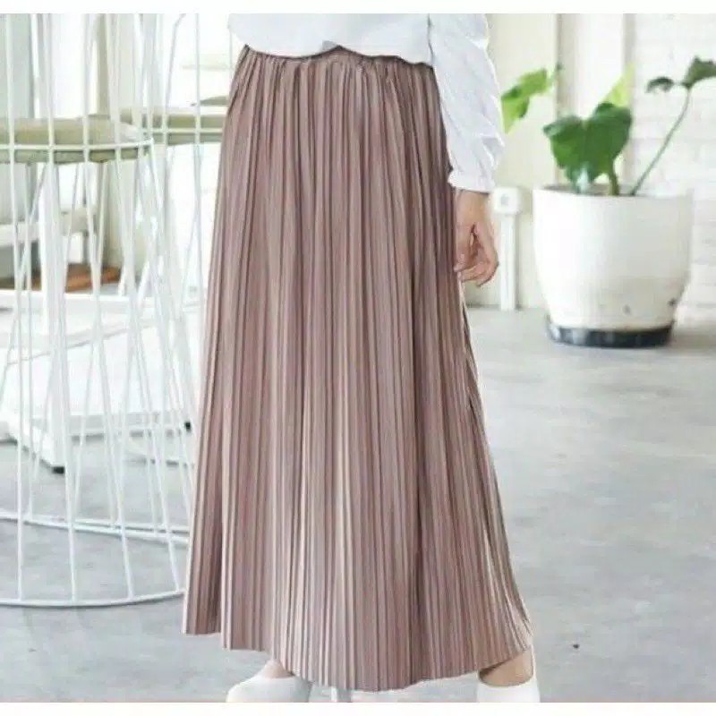 inma Fashion - Rok plisket panjang / Rok plisket premium