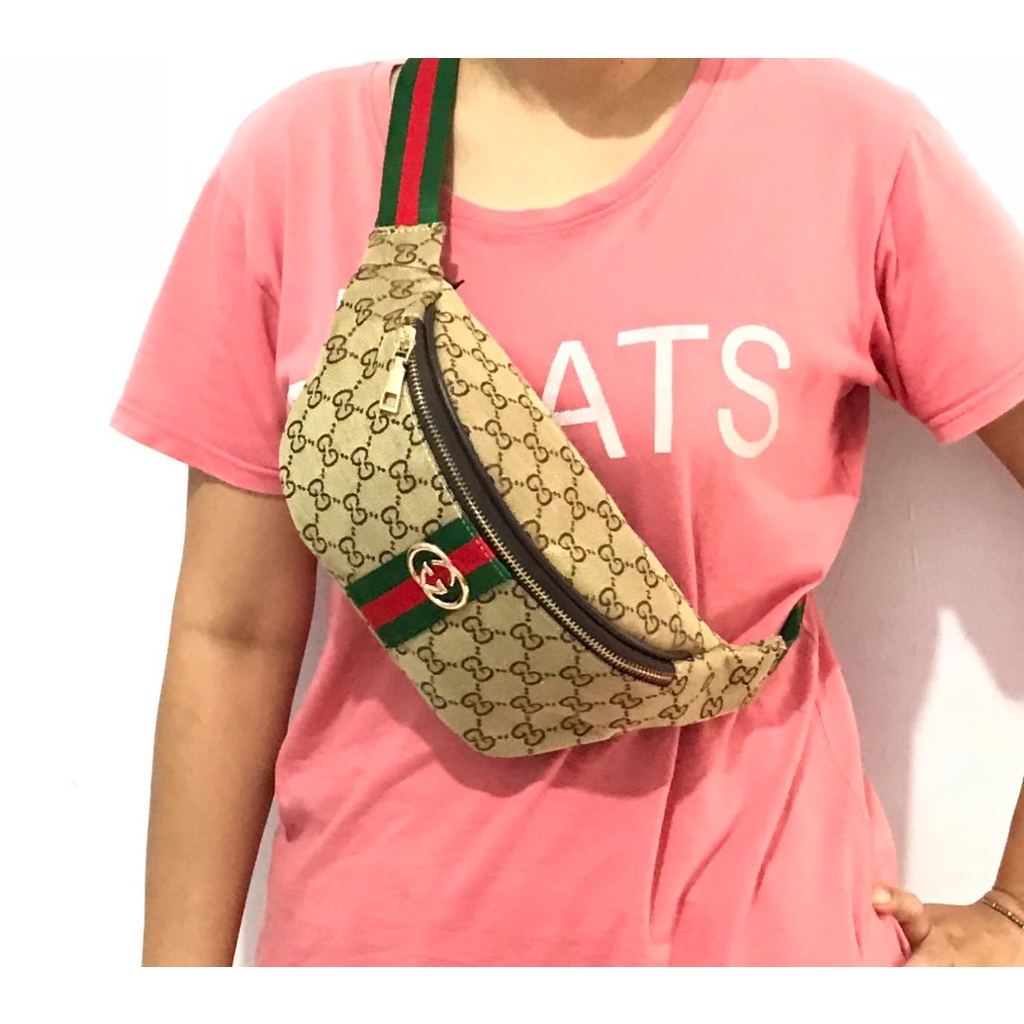 Waist Bag 8803 Tas Wanita WaistBag Tas Pinggang Canvas super uk P30xT14