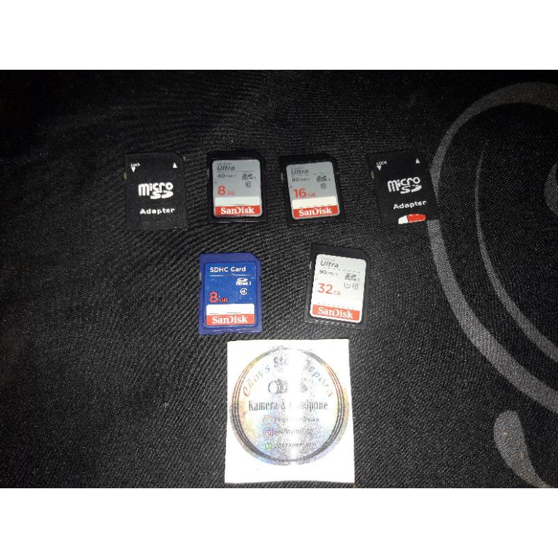 memori sandisk kamera