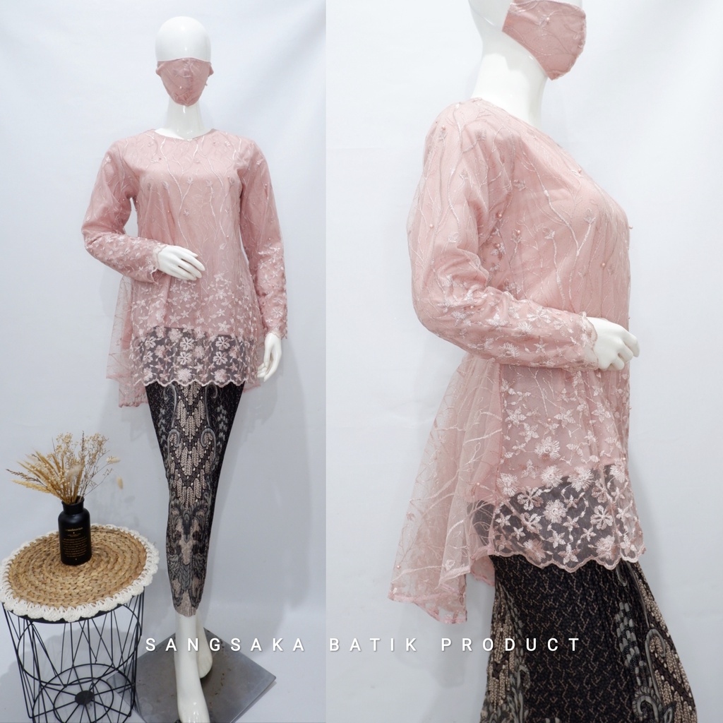 Kebaya Tunik / Tunik Brokat / Kebaya Modern / Kebaya tile / Kebaya Favorite / Batik Couple