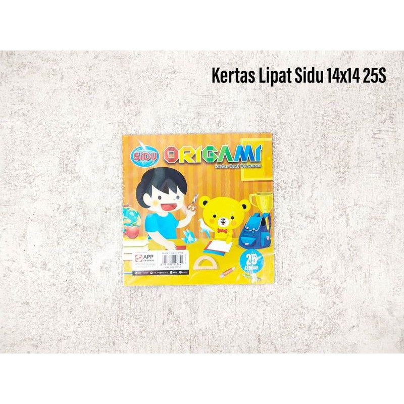 

Kertas Lipat Sidu 14X14 25S