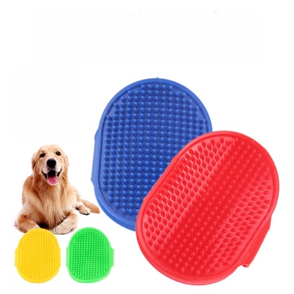 Sikat Mandi Kucing Anjing Karet - Grooming Brush