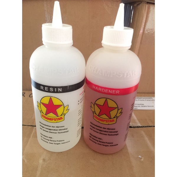 

Lem Epoxy 2komponen total isi 2 botol 750gr