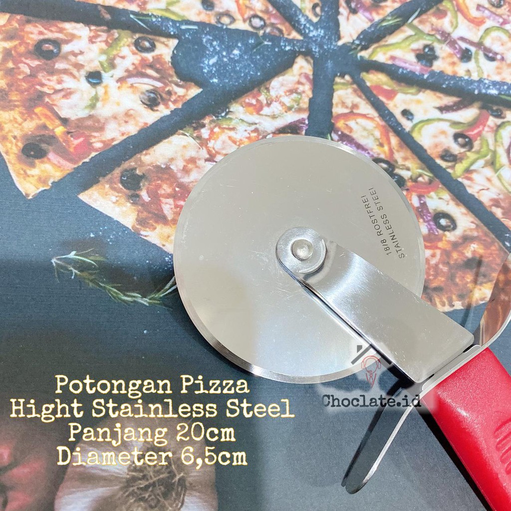 

Alat Potongan Pizza stainless steel cutter pizza