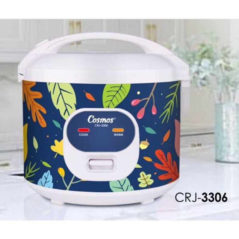 Penanak Nasi Cosmos 3306 Magic Com 1.8 liter / Rice Cooker DRJ-3306