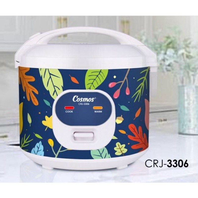 Penanak Nasi Cosmos 3306 Magic Com 1.8 liter / Rice Cooker DRJ-3306