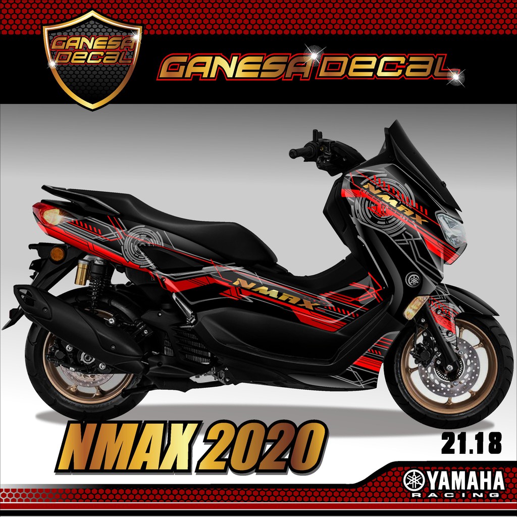 Jual Decal Sticker Dekal Stiker Motor Yamaha Nmax New Fullbody Desain Keren Terbaru Gd