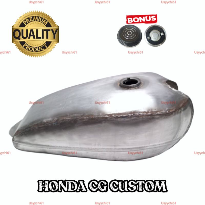 (PROMO DISKON) Tangki Bahan Honda CG 110 CG 125 Custom Japstyle Bobber DLL
